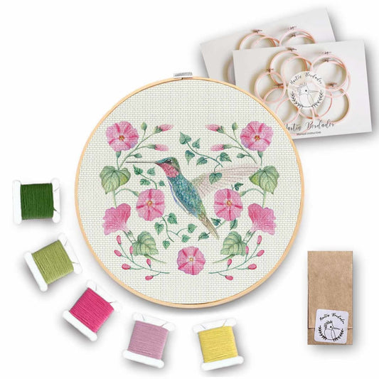 Kit para Bordar - Colibri Escamoso
