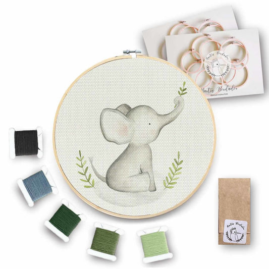 Kit para Bordar - Elefante