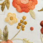 Kit para Bordar Crewel- Cojin Gerbera